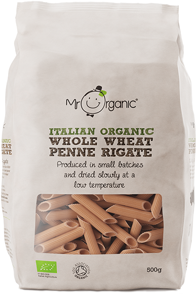 Mr Organic Italian Organic Whole Wheat Penne Rigate - Mr Organic - Carnaroli Italian Risotto Rice 500 G (634x634), Png Download