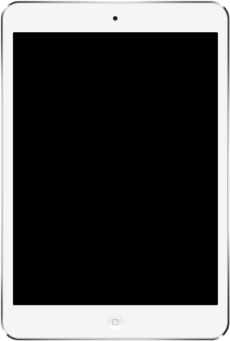 Download Download Ipad Mini Mockup White Ipad Mockup Png Png Image With No Background Pngkey Com