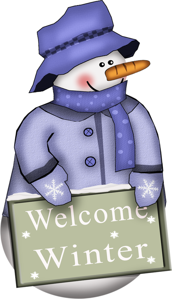 Welcome Winter - Winter Welcome Clipart (590x1024), Png Download