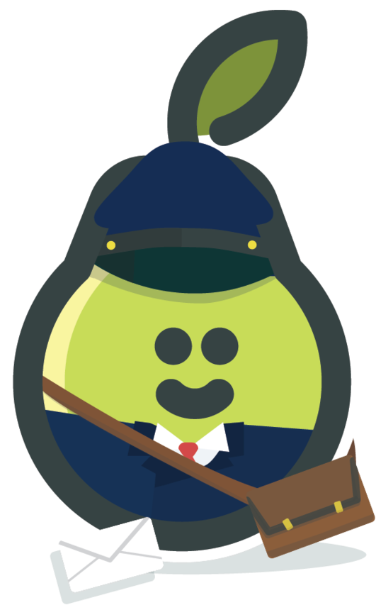 Download Peary Postman 01 Pear Deck PNG Image with No Background