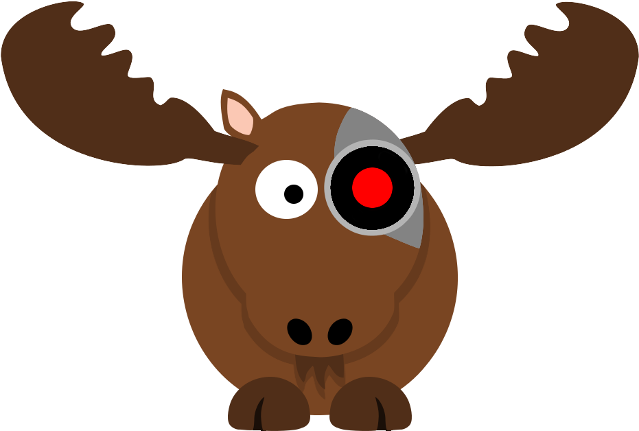 Welcome - Clipart Moose (938x638), Png Download