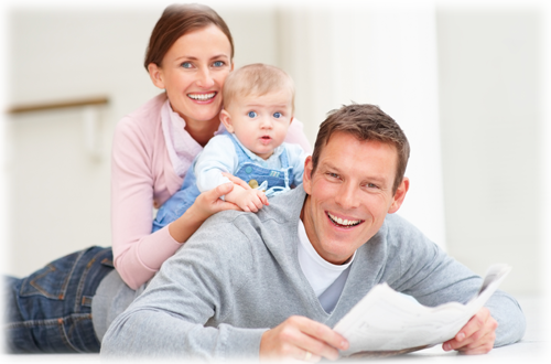 Adoptionservices - Latvian Family (500x330), Png Download