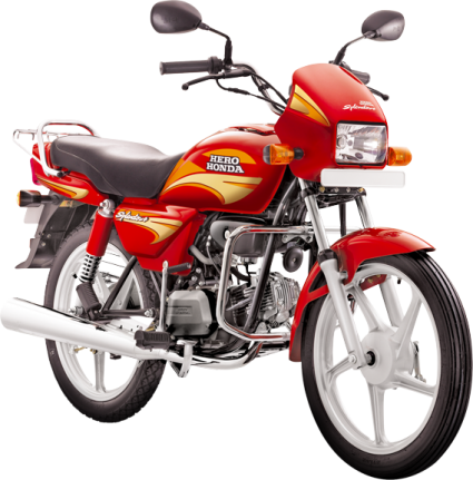Bajaj Hero Splendor Plus - Hero Splendor Plus Png (425x431), Png Download