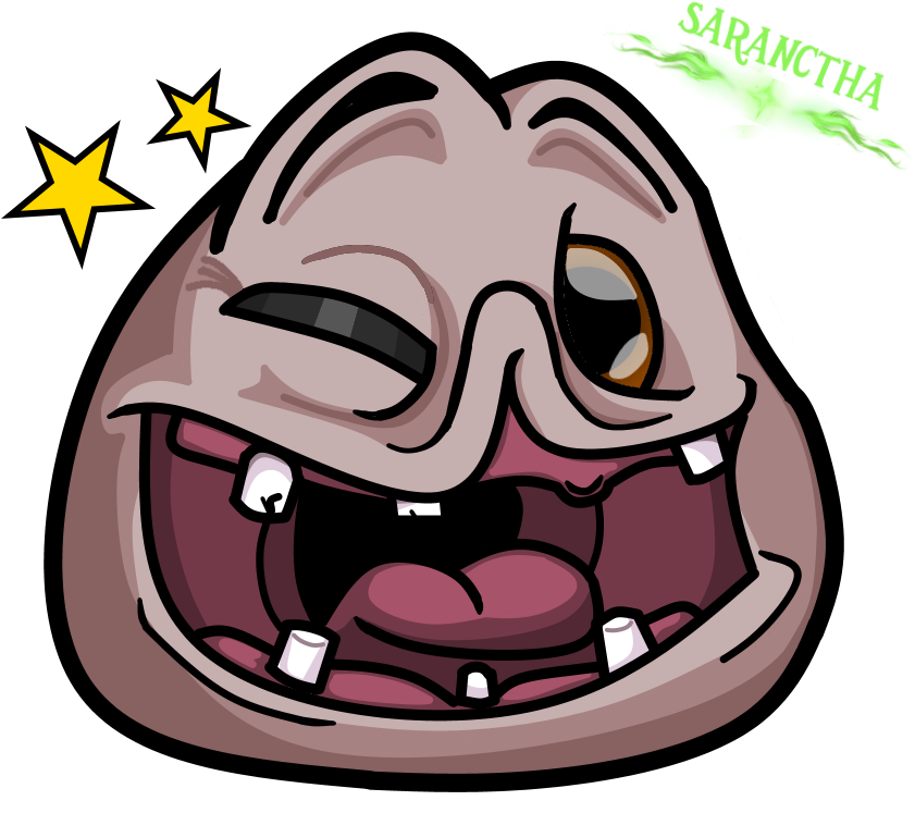 Fan Arteveryone's Favourite Glob Of Flesh That Lurks - Cartoon (904x792), Png Download