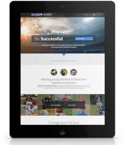 Base By Pros Efelle Responsive Design - Tablet Computer (500x534), Png Download