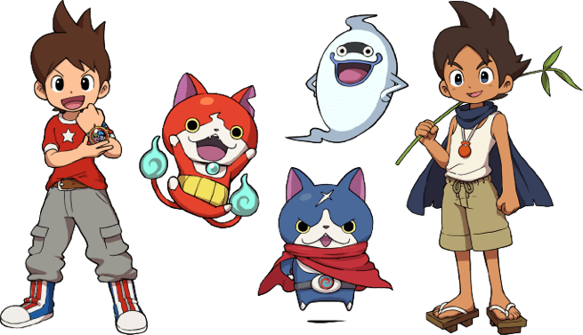Yw2characters - Hovernyan Yo Kai Watch 2 (655x377), Png Download