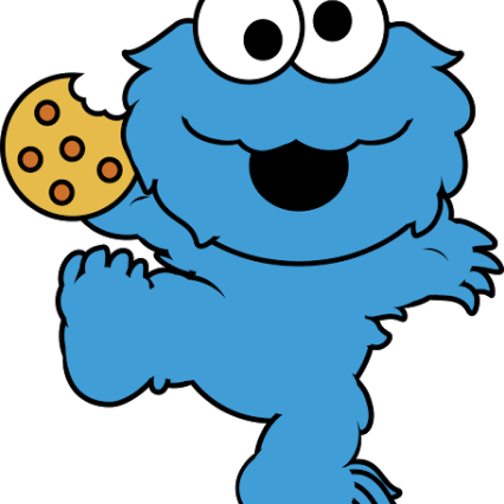 Cookie Monster Clipart Cookie Monster Clipart Best - Baby Cookie Monster (1024x1024), Png Download