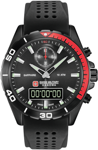06 4298 3 13 007 - Swiss Military Hanowa Watch (345x600), Png Download