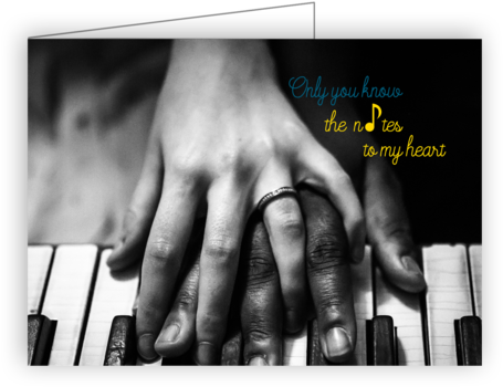 The Notes To My Heart - Valentine's Day (600x600), Png Download