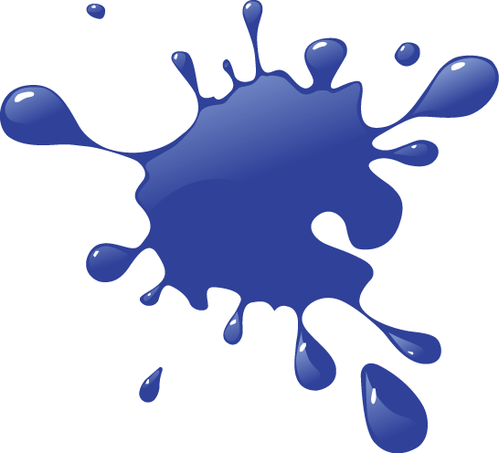 Colour Splash Stickers - Splash Green Colour Png (546x496), Png Download