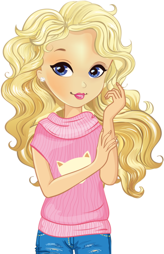 ♛ Christine Staniforth ♛༻ - Girl Clipart Transparent Background (342x500), Png Download