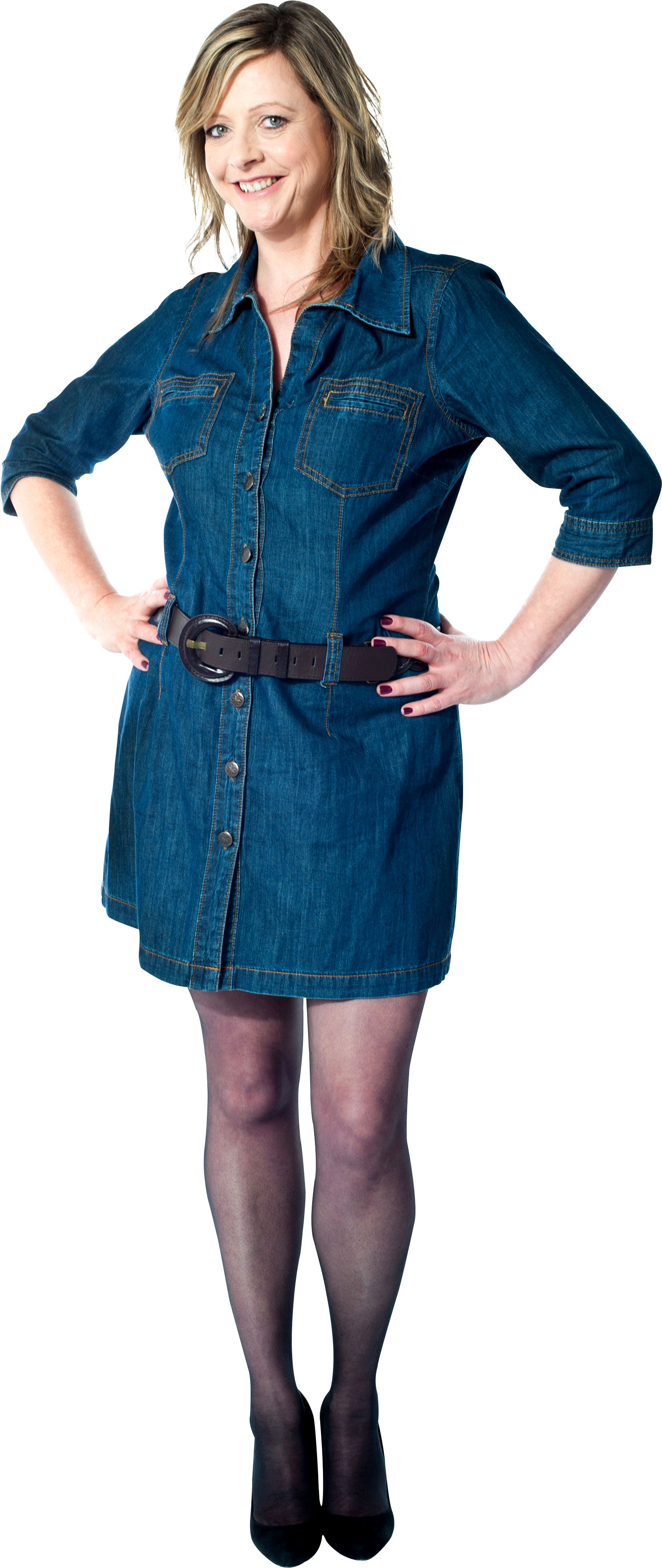 Fashion Girl Png Image - Pose Brazos En La Cintura (3000x4176), Png Download