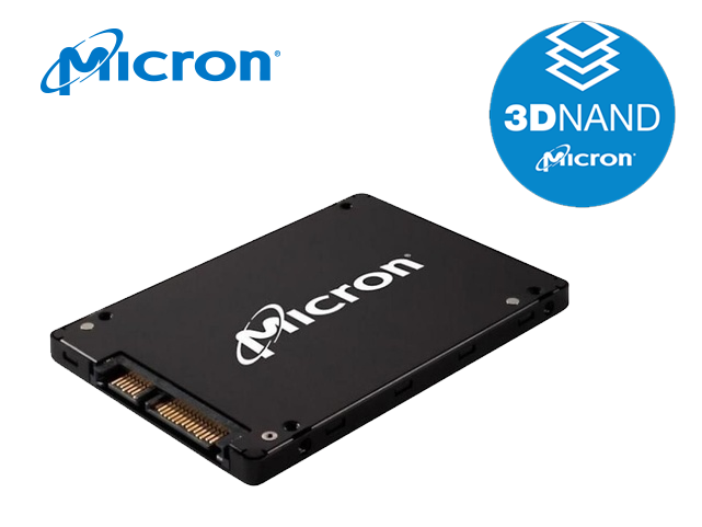 Img - Micron 1100 2 Tb 2.5" Internal Solid State Drive (1000x1000), Png Download