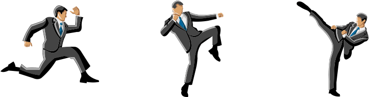 2a Fighting Businessmen - Superstar Sales: A 31-day Plan To Motivate People, (800x239), Png Download