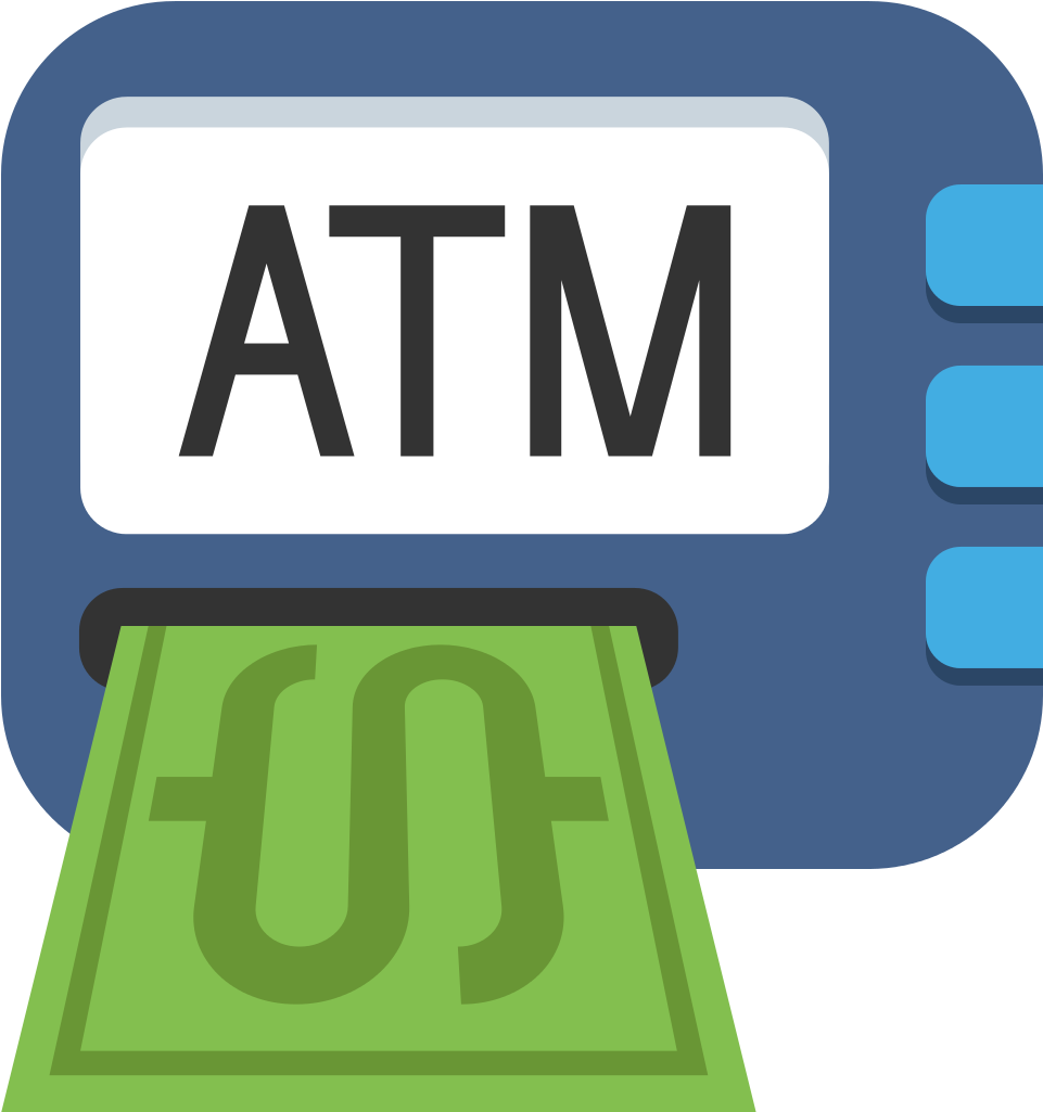 2013 Tax Clipart Www Topsimages Com - Atm Emoji (1024x1024), Png Download
