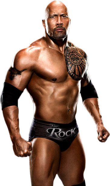 The Rock Png - Dwayne Johnson Body (456x617), Png Download