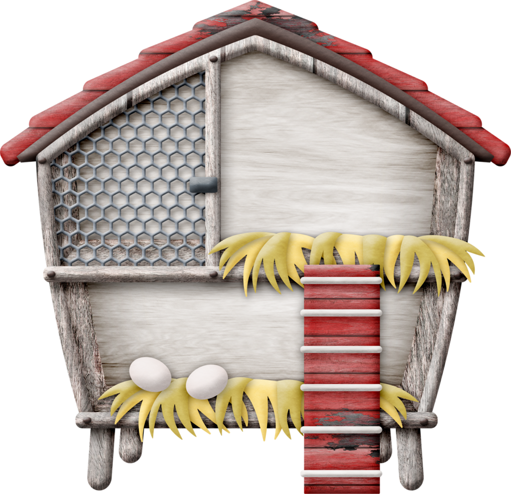 Chookhouse - House Of Hen Clip Art (1024x990), Png Download