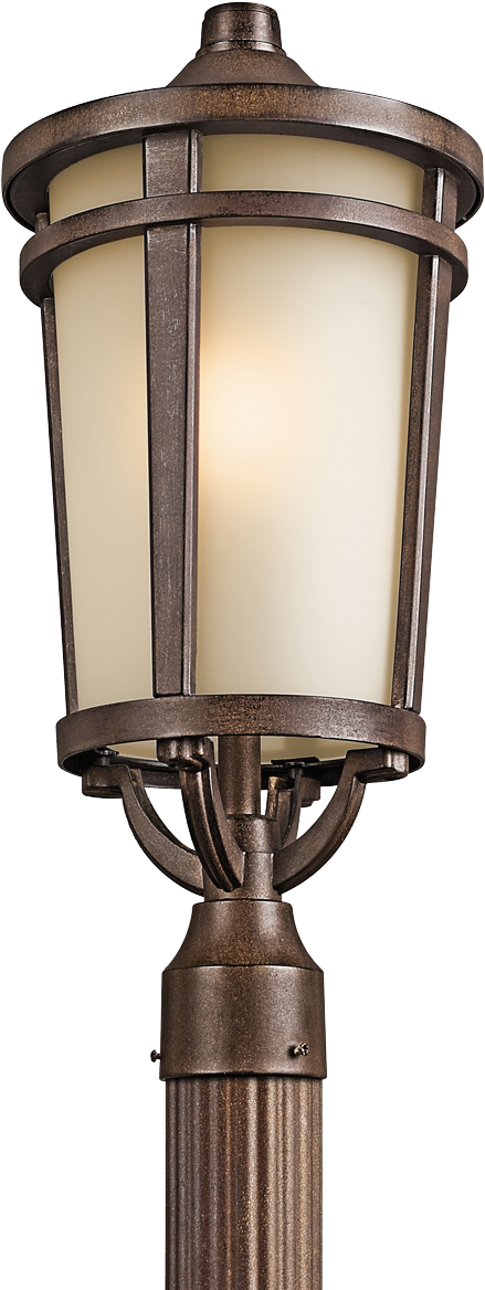 Loading Zoom - Kichler 49074fl Single Light Fluorescent Outdoor Post (1200x1200), Png Download