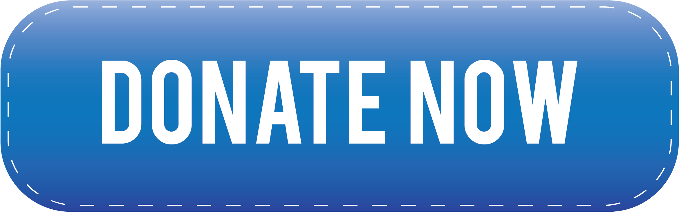 Blue Donate Now Button - Donation (3283x1244), Png Download