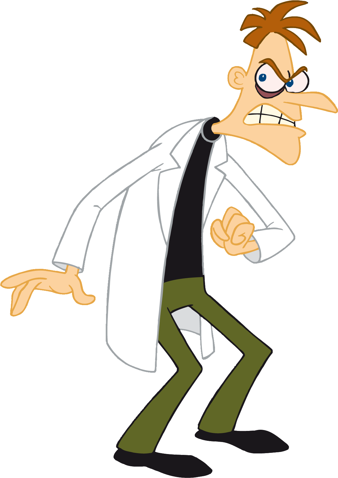 The Kalashnikator - Inator - - Phineas And Ferb Png (1194x1720), Png Download