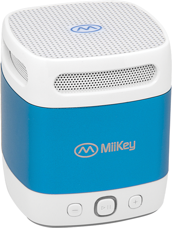 Miikey Miibox Mini Bluetooth Speaker - Miibox Mini Blue Bluetooth ,nfc Speaker With Microphone,built-in (990x990), Png Download