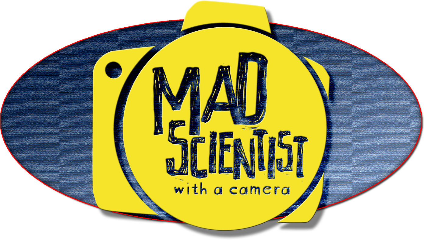 Mad Scientist Wth A Camera Logo (1500x1000), Png Download