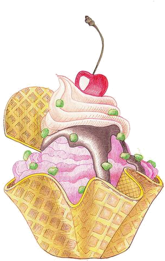 Glaces,ice Cream - Обои На Айфон С Мороженым (420x565), Png Download