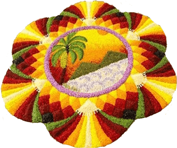 Download Aarti Thali Decoration With Rice Png Image With No
