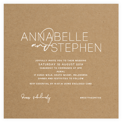 State Of Elliott Designer Wedding Invitations And Stationery - Ink (432x432), Png Download