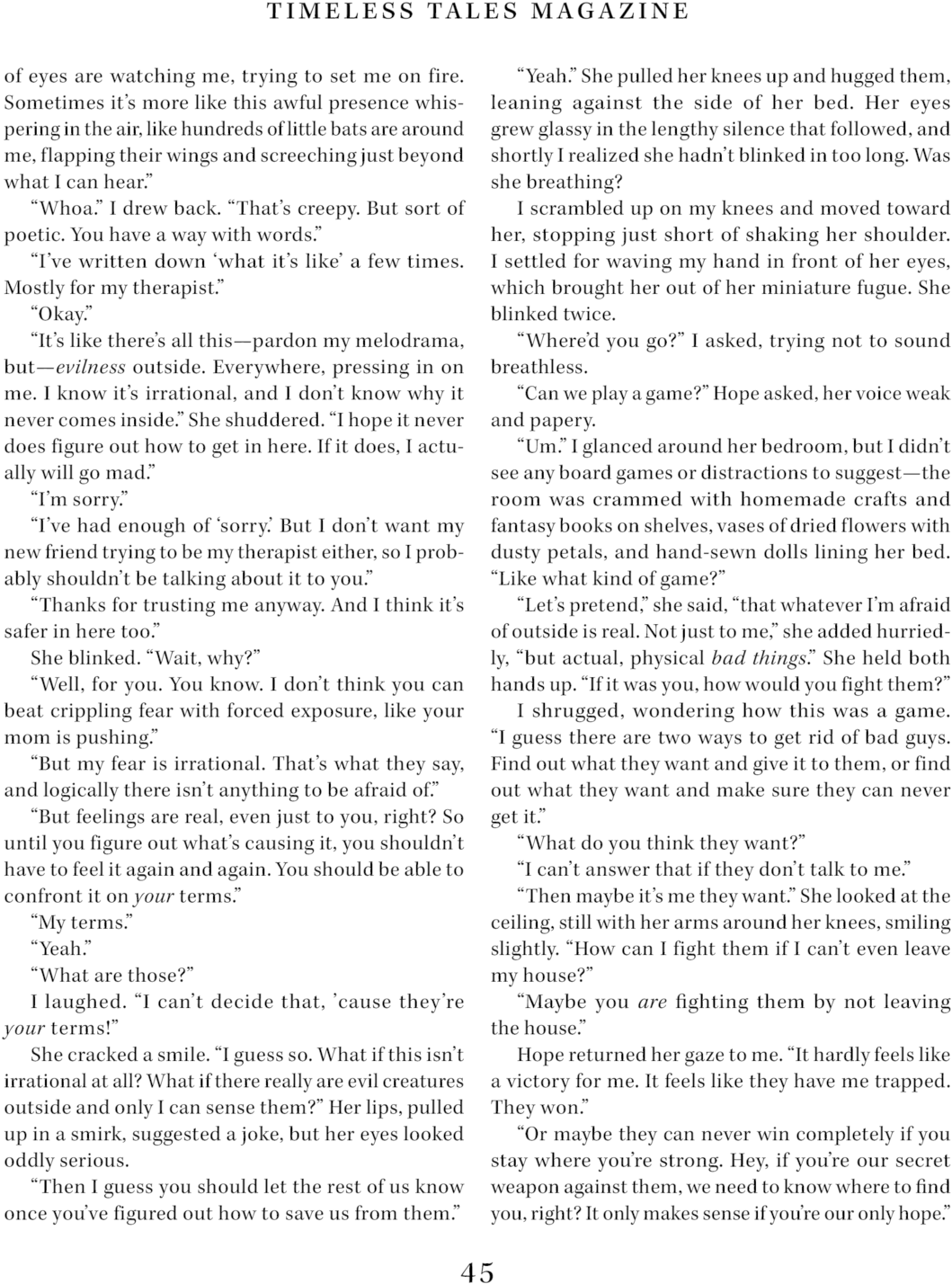 T Imele Ss Tale S Mag A Z Ine Of Eyes Are Watching - João Pessoa, Paraíba (1200x1553), Png Download