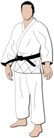 Clip Arts Related To - Clipart Kimono Png (258x600), Png Download