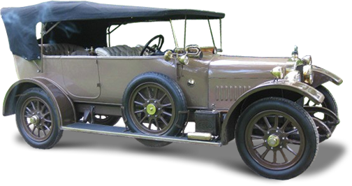 Old Fashioned Car Transparent (504x266), Png Download