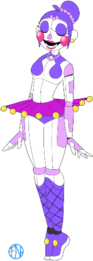 Clipart Library Stock Ballora Drawing Balora - Fnafnations Ballora (240x529), Png Download