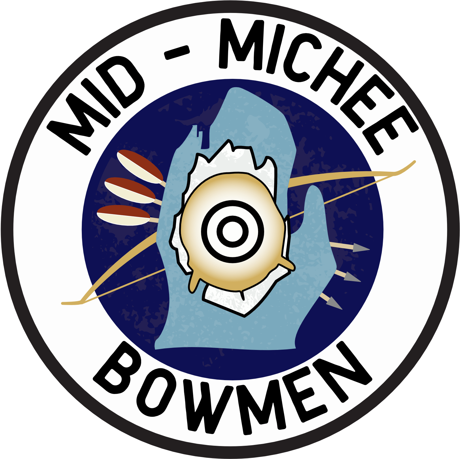 Midmichee Logo - Rubber Stamping (1663x1674), Png Download