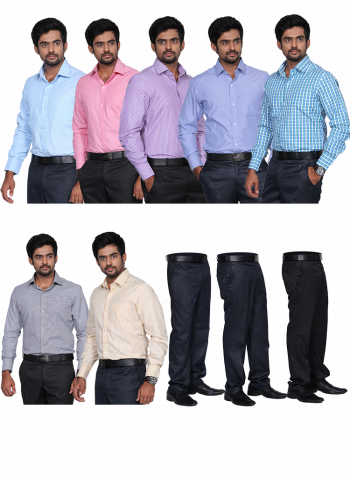 Tommy Hunter Jack 10 Pcs Mens Dress Materials - Men's Formal Wear Images Png (350x480), Png Download