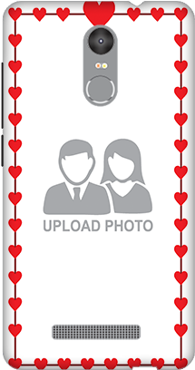 Redmi Note 3 Heart Valentine's Day Mobile Cover - Mobile Phone (284x426), Png Download