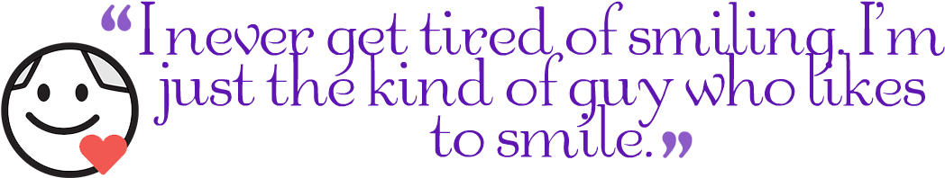 Smile Quotes Png Download Image - Lavender (1079x227), Png Download