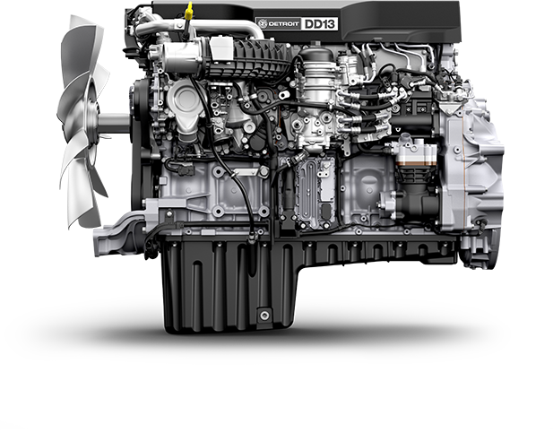 Engine Transparent Png - Detroit Diesel (617x483), Png Download