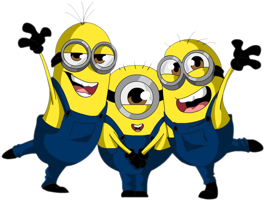 Happy Birthday Minion Png Picture Transparent Library - 3 Friends Quotes Funny (883x671), Png Download