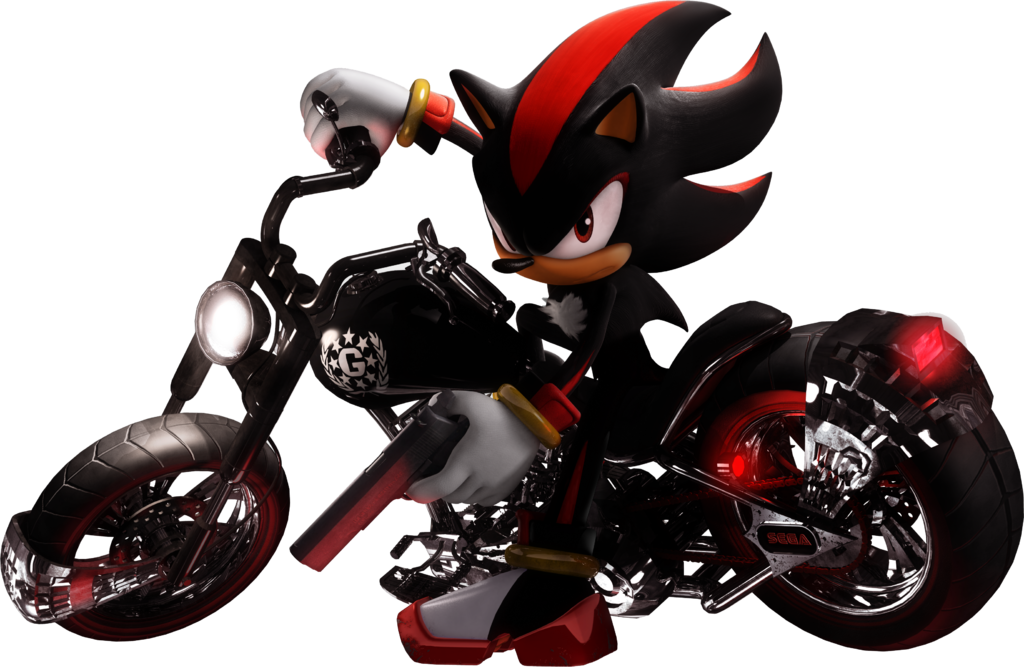 320 × 208 Pixels - Shadow The Hedgehog Motorcycle (1024x667), Png Download