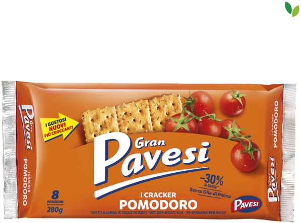 Pavesi- Gran Pavesi Tomato Crakers - Gran Pavesi Cracker (600x600), Png Download