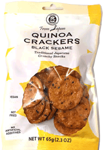 Muso Qunioa Crakers With Black Sesame - Cutlet (427x320), Png Download