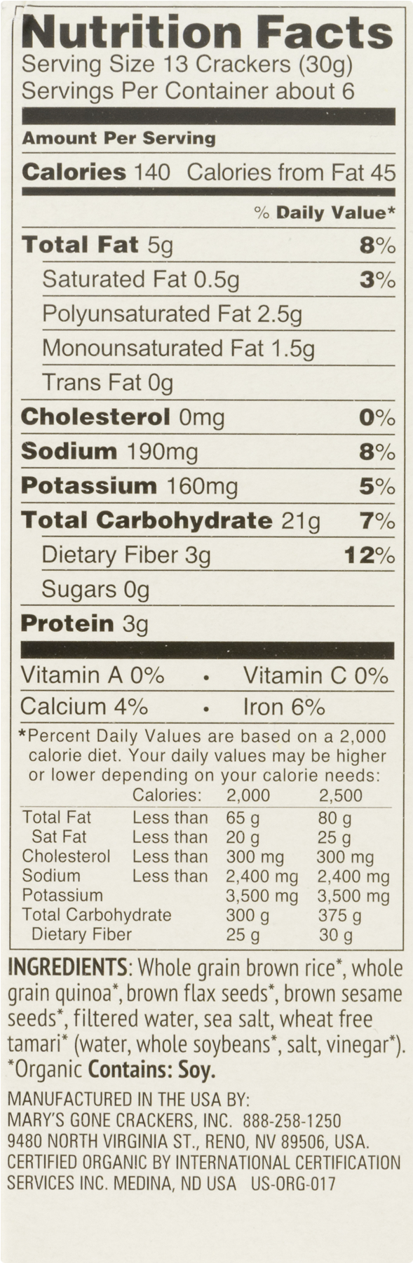 Mary's Organic Crackers Graham Cookie Mini's (1800x1800), Png Download