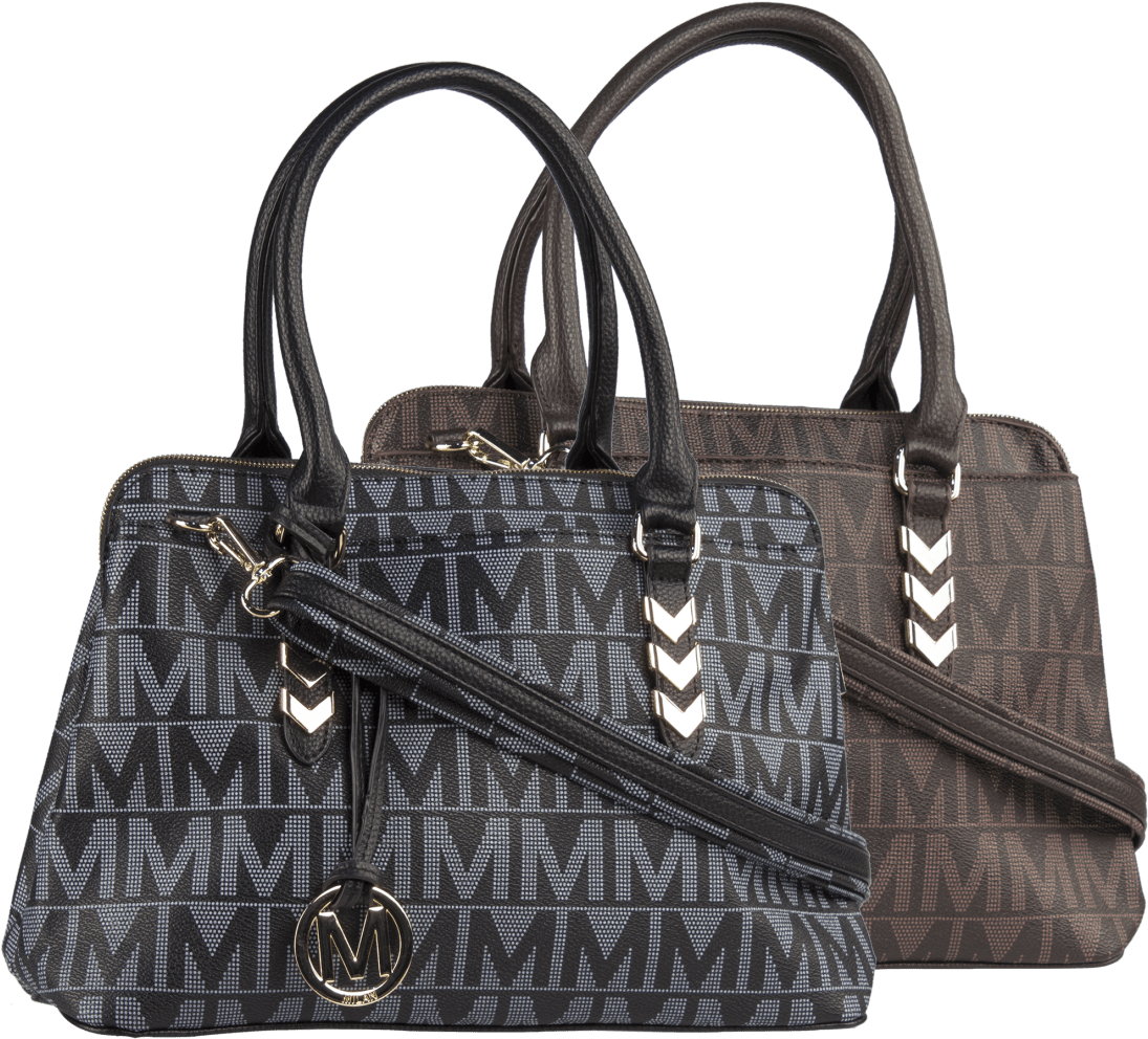 Women's Mkf Collection Wallet By Mia K. Farrow: Black/danielle (1104x1104), Png Download