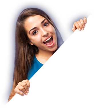 Amazing Deal - Girl (337x389), Png Download