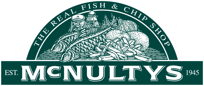 The Mcnulty's Name Has Been Synonymous With Quality - Fish And Chip Shop Logo (684x287), Png Download