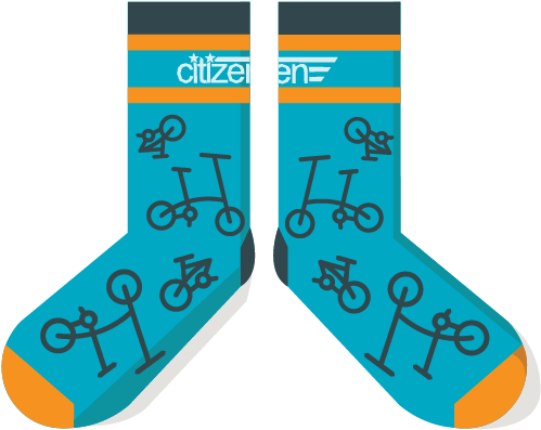 Citizen Bike Goodies - Bicycle (500x500), Png Download