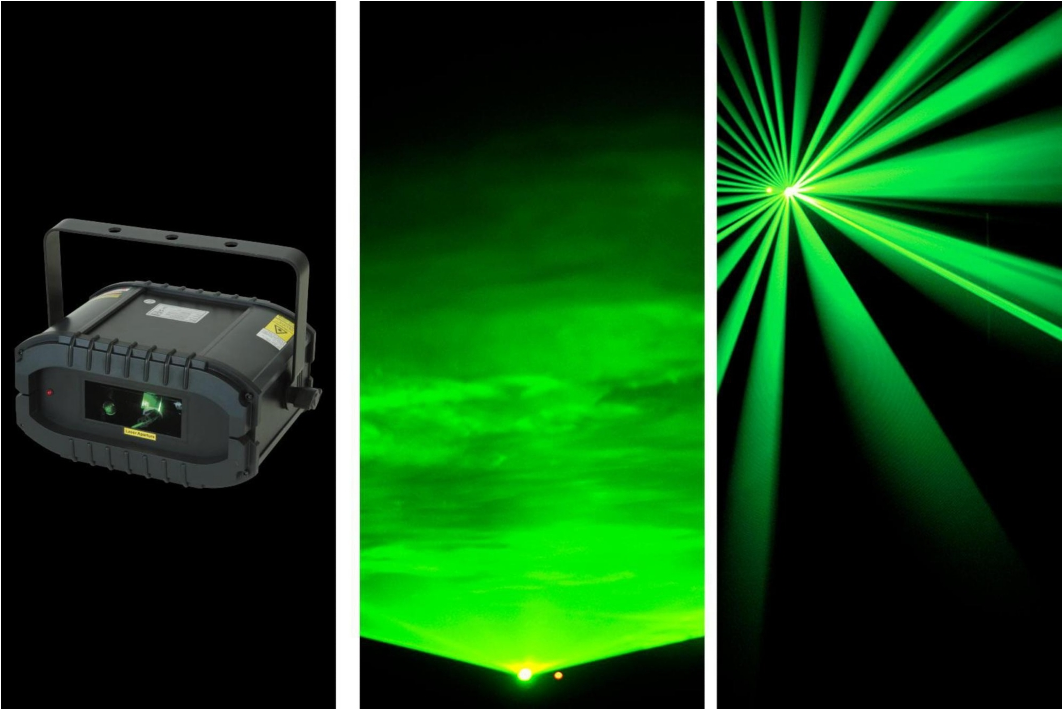 American Dj Galaxian Sky Dmx Laser Effect - American Dj Galaxian Sky Red & Green Laser Beam (1366x708), Png Download