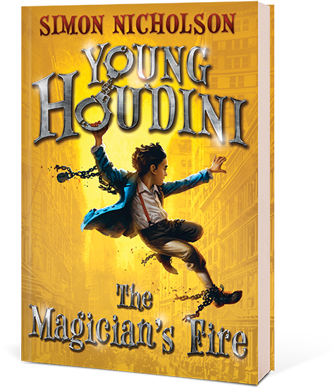 Young Houdini: The Magician's Fire (504x567), Png Download