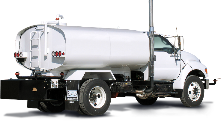 Water Trucks - Ford D750 Water Truck (779x436), Png Download